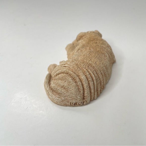 Vintage Sandicast Sleeping  Shar pei Dog - Picture 5 of 9